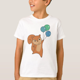 Camiseta Florestas de Esquilo Voam Balões