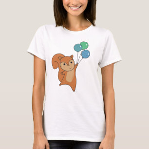 Camiseta Florestas de Esquilo Voam Balões
