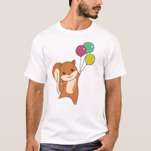 Camiseta Florestas de Esquilo Voam Balões