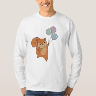 Camiseta Florestas de Esquilo Voam Balões