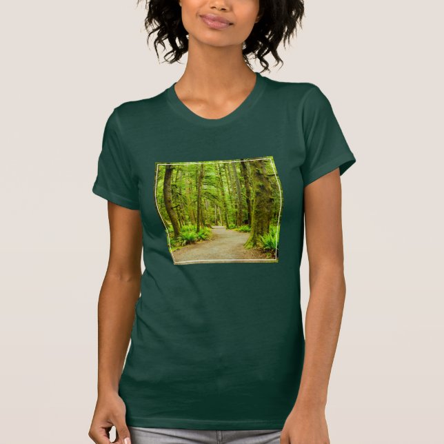 Camiseta Florestas | Parque Nacional da Olimpiadas (Frente)