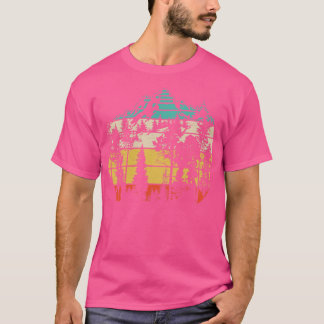Camiseta Florestas Selvagens ao ar livre Floresta Retro Nat