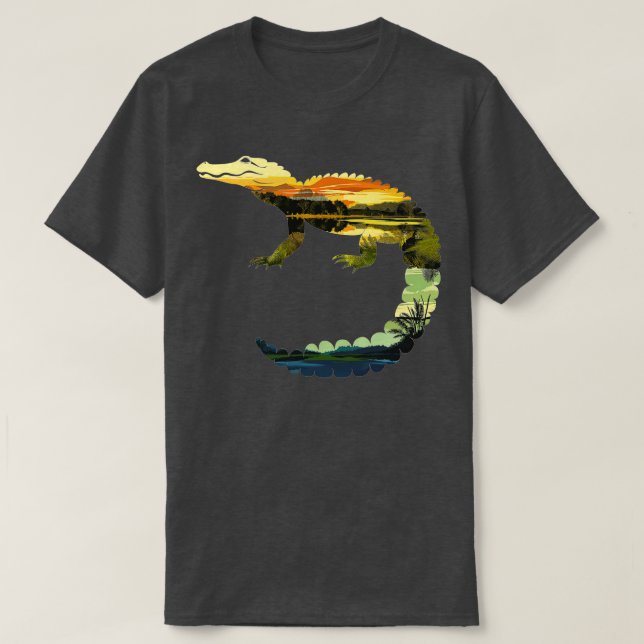 Camiseta Flórida Alligator (Frente do Design)