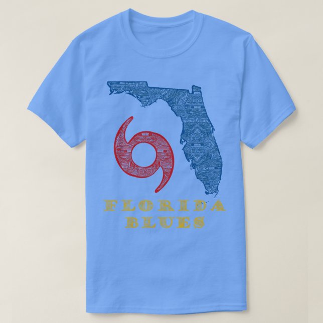 Camiseta Florida Blues (Frente do Design)