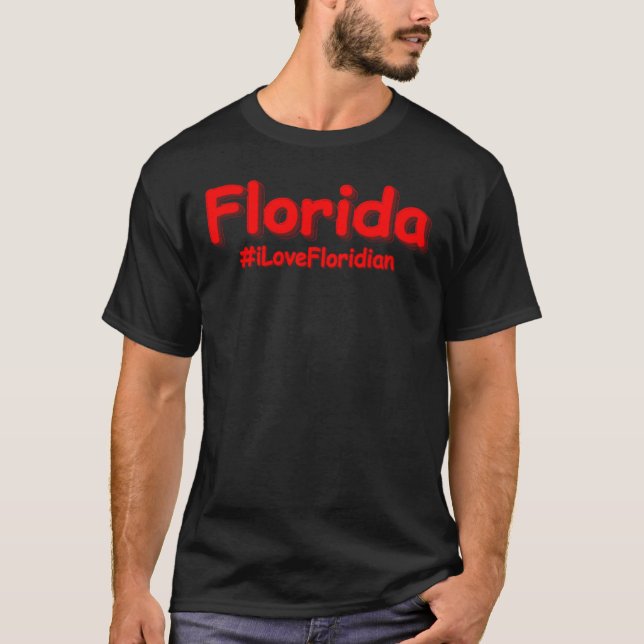 Camiseta "Flórida" Design. Comprar Agora (Frente)