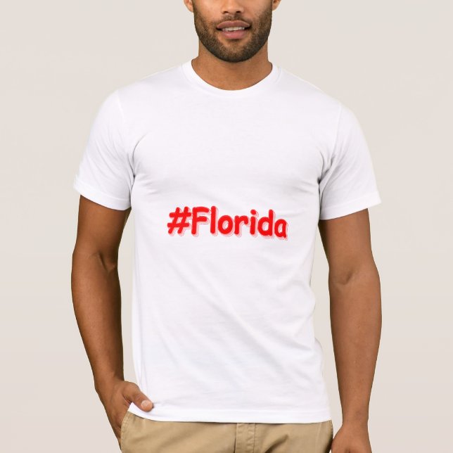 Camiseta "Flórida" Design. Comprar Agora (Frente)