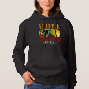 Camiseta Flórida Está Ligando Para Eu Ir Para Óculos Verão