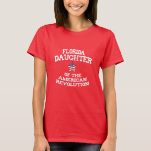 Camiseta Flórida Filha da Revolução Americana nos EUA