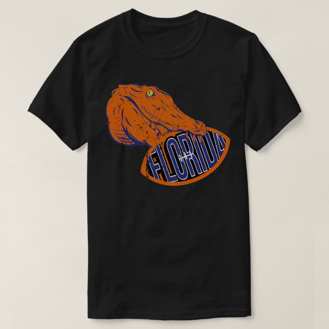 Camiseta Flórida Fl Fans Gator State TSirt (Frente do Design)