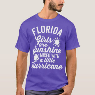 Camiseta Flórida Garotas São Brancas do Furacão Sunshine
