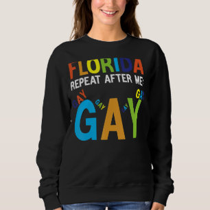 Camiseta Flórida Gay Diga Planos De Lição De Gay Para Hoje 
