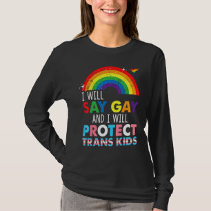 Camiseta Flórida Gay I Dirá Gay e Eu Protegerei Tran