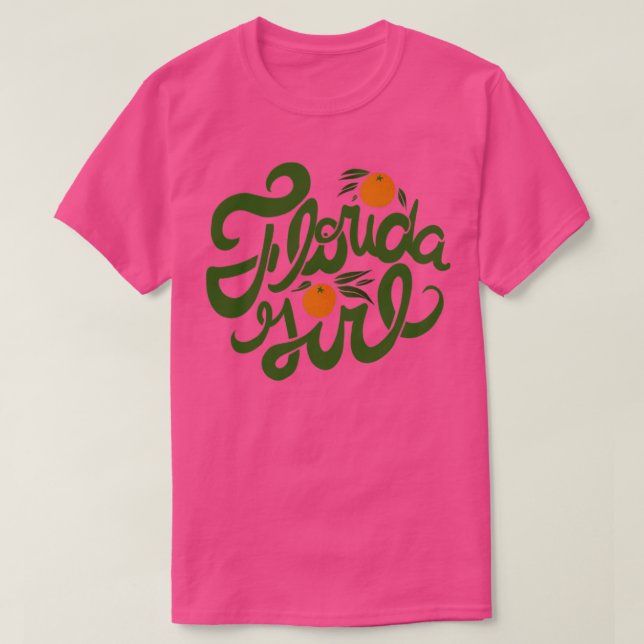Camiseta Florida Girl (Frente do Design)