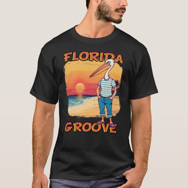 CAMISETA FLORIDA GROOVE BEACH (Frente)