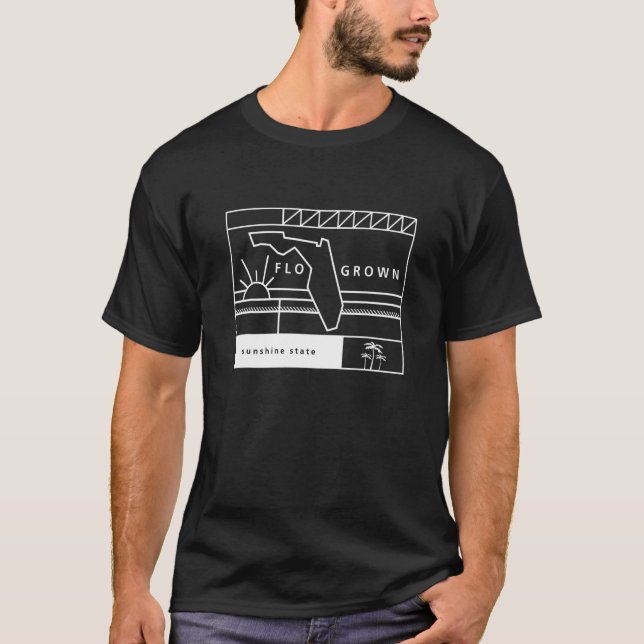 Camiseta Florida Grown Flo Grown Gear (Frente)