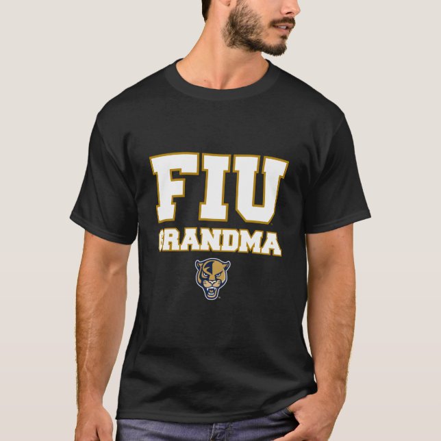 Camiseta Flórida Internacional Fiu Panthers Avó (Frente)
