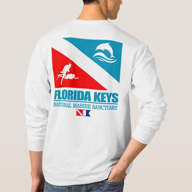Camiseta Florida Keys NMS (sq) (Verso)