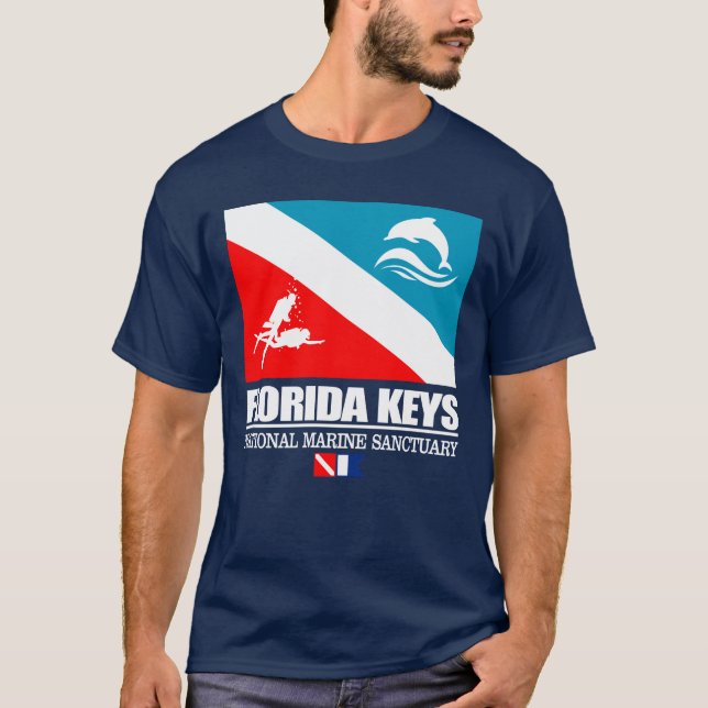 Camiseta Florida Keys NMS (sq) (Frente)