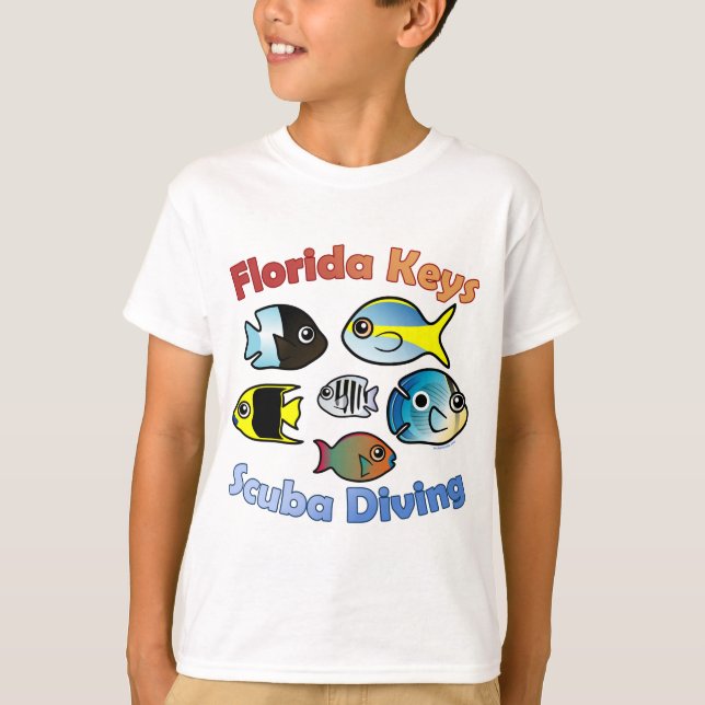 Camiseta Florida Keys Scuba Diving (Frente)