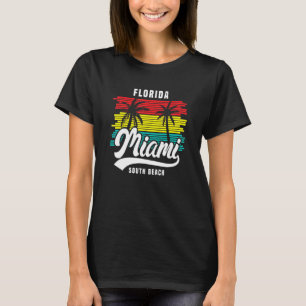 Camiseta Flórida Miami South Beach Flórida Sumer Miami Beac