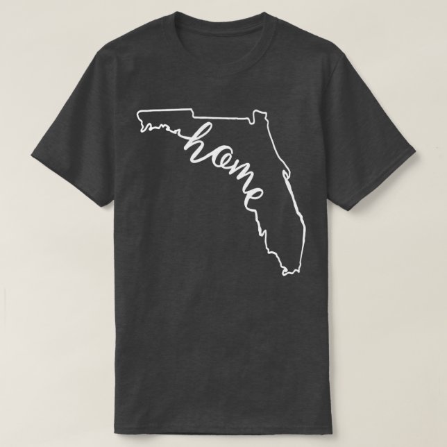 Camiseta Florida Native Home Love (Frente do Design)
