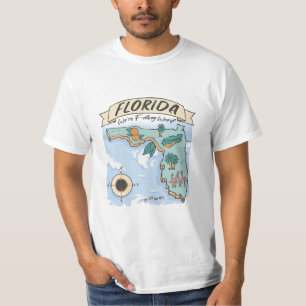 CAMISETA FLORIDA NÓS ESTAMOS FAZENDO F*CKING NO MAPA ESTRAN