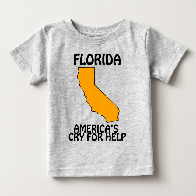 Camiseta Flórida - O Grito de Socorro da América (Frente)