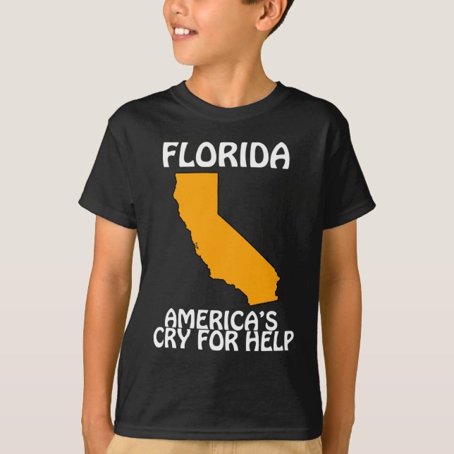 Camiseta Flórida - O Grito de Socorro da América (Frente)