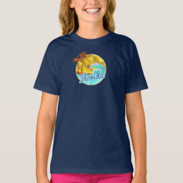 Camiseta Flórida, Onda Oceânica, Palm Trees