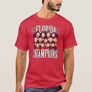 Camiseta Florida Panthers Campeões da Stanley Cup 2024