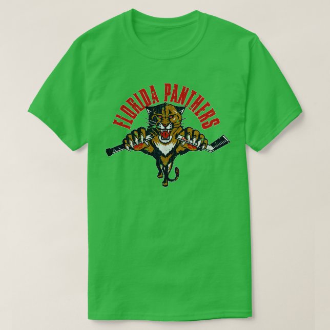 Camiseta Florida Panthers Vintage TShirt 10 (Frente do Design)