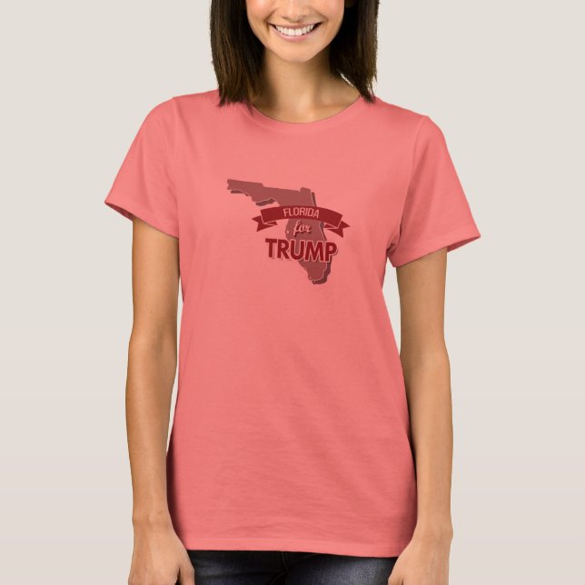 Camiseta Flórida para Trump (Frente)