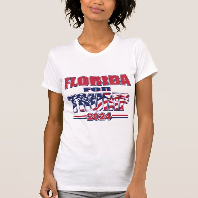 Camiseta Flórida para Trump (Frente)