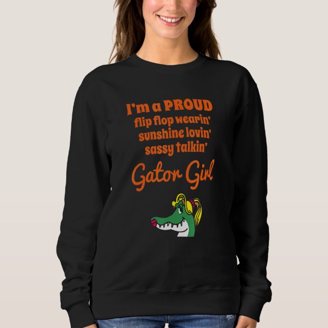 Camiseta Florida Proud Girl Gator (Frente)