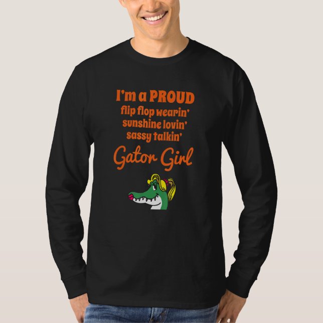 Camiseta Florida Proud Girl Gator (Frente)