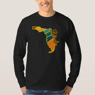 Camiseta Florida State Pride Sunset I Love Florida