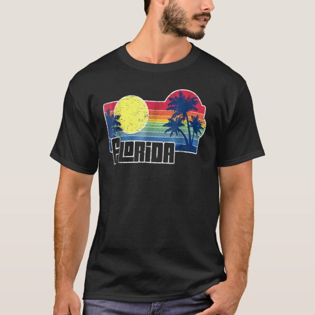 Camiseta Flórida, Sunshine State Flórida, Tee (Frente)