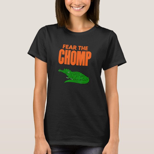 Camiseta Flórida Teme O Gerador De Chomp (Frente)