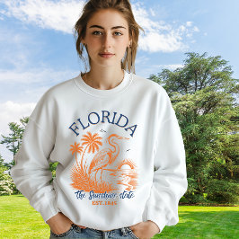 Camiseta Florida The Sunshine State – Beach & Palm Design