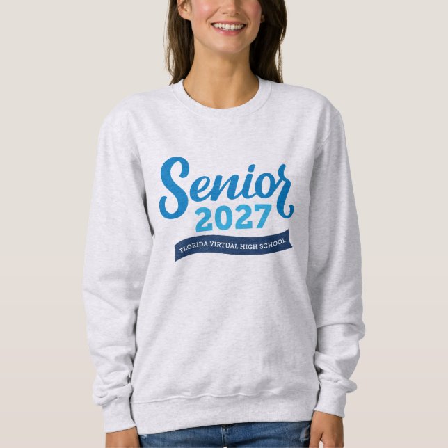 Camiseta Florida Virtual HS Senior 2027 Feminino (Frente)
