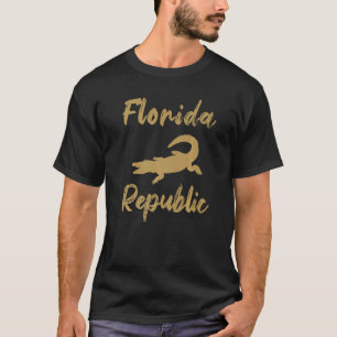 Camiseta Floridian Native Florida Nascer Republic