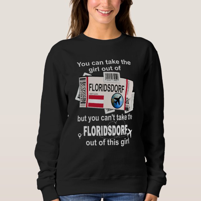Camiseta Floridsdorf Boarding Pass Floridsdorf Girl Florids (Frente)