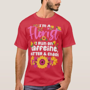 Camiseta Floristas Jardinando Floricultura Floricultura Flo