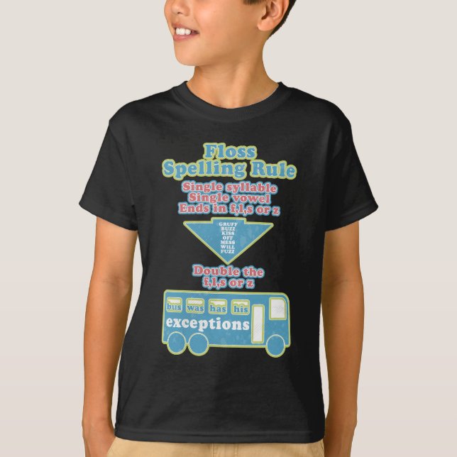 Camiseta Florule Fonds Learning English Language (Frente)