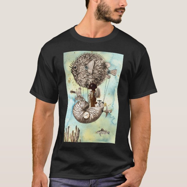 Camiseta Flotilha - Claude & Blowfish (Frente)