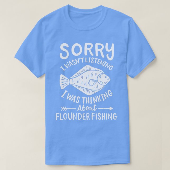 Camiseta Flounl Fish Fluke (Frente do Design)