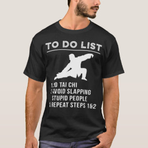 Camiseta Flow & Chuckle - Tai Chi Tee Hilariante To-Do