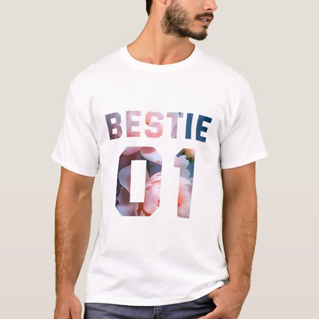 Camiseta Flower Bestie 01 (Frente)