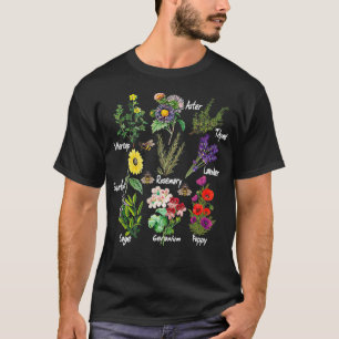 Camiseta Flower Lover Gardening Florist Women Garden