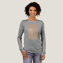 Camiseta flower paint tshirt